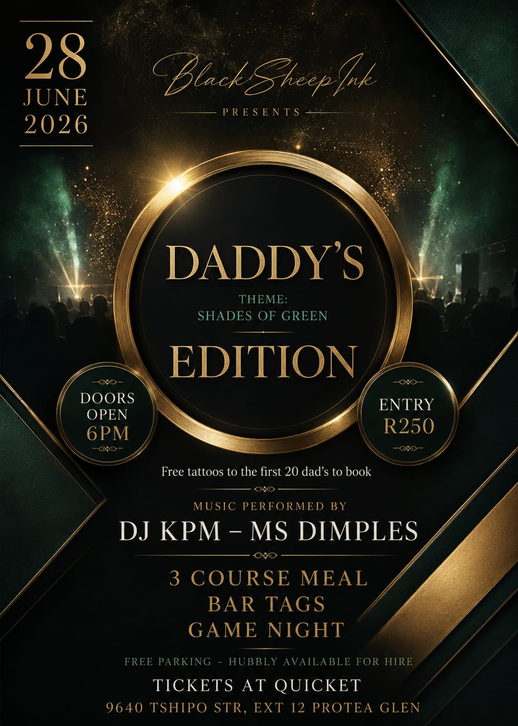 Blacksheep Presents - Daddy's Edition